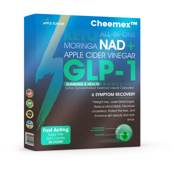 [Official Authorized Store] Cheemex™ GLP-1 Slimming & Health Ultra Concentrated Essence Liquid Pearls – NAD+ Moringa & ACV (✅speedy, long-lasting, addressing diabetes, obesity, and cardiovascular diseases) – ⚡Developed by the Obesity Society