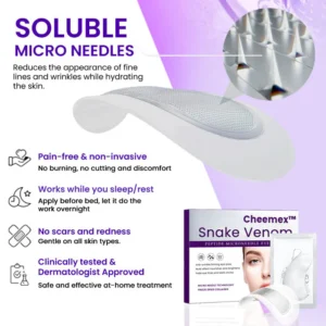 ✨Cheemex™ Snake Venom Peptide Microneedle Eye Patch✨