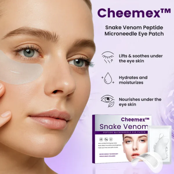 ✨Cheemex™ Snake Venom Peptide Microneedle Eye Patch✨