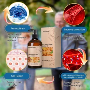 🔥 𝐂𝐥𝐢𝐧𝐢𝐜𝐚𝐥𝐥𝐲 𝐒𝐭𝐮𝐝𝐢𝐞𝐝 | 𝐎𝐟𝐟𝐢𝐜𝐢𝐚𝐥 𝐒𝐭𝐨𝐫𝐞 | Cheemex® 𝐆𝐢𝐧𝐠𝐞𝐫 𝐒𝐥𝐢𝐦𝐦𝐢𝐧𝐠 𝐎𝐢𝐥 – 🌿𝐁𝐞𝐥𝐥𝐲 𝐅𝐚𝐭, 𝐁𝐥𝐨𝐚𝐭𝐢𝐧𝐠, 𝐂𝐞𝐥𝐥𝐮𝐥𝐢𝐭𝐞, 𝐒𝐥𝐨𝐰 𝐌𝐞𝐭𝐚𝐛𝐨𝐥𝐢𝐬𝐦, 𝐋𝐲𝐦𝐩𝐡𝐚𝐭𝐢𝐜 𝐒𝐭𝐚𝐠𝐧𝐚𝐭𝐢𝐨𝐧 & 𝐌𝐨𝐫𝐞