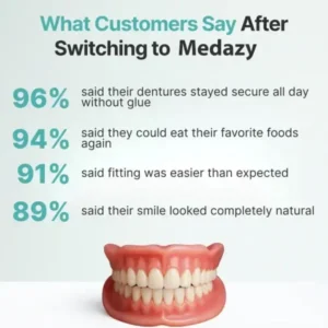 【OFFICIAL STORE】Medazy™ Custom-Fit Full Functional Dentures