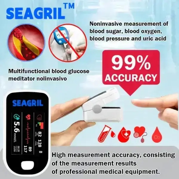 SEAGRIL™ Advanced Non-Invasive Glucose Monitor