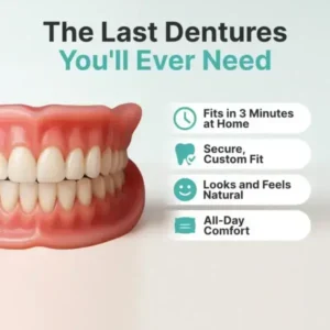 DarkFairy™ Custom-Fit Dentures — Designed for Comfort and a Natural-Looking Smile