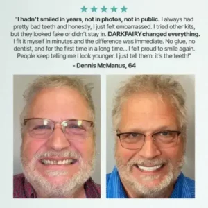 DarkFairy™ Custom-Fit Dentures — Designed for Comfort and a Natural-Looking Smile