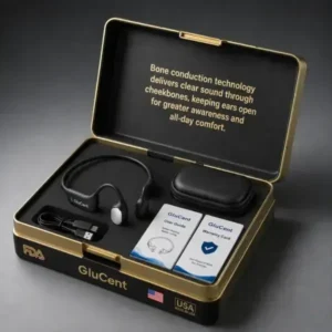GluCent® Bone Conduction Hearing Headphones 2026