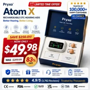 Pryxo™ Smart AI Hearing Aid 2026 | Clear Sound